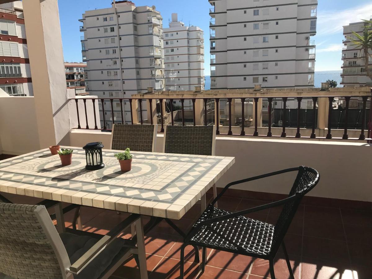 Atico Con Vistas Cerca Del Mar - Penthouse - Parking - Terraza Apartman Torre Del Mar Kültér fotó